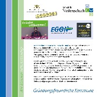 Flyer Gründerdorf Flyer Gründerdorf